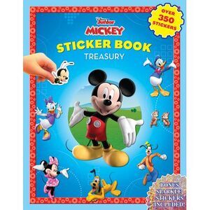Disney MM Clubhouse Sticker Book Treasury -- Phidal Publishing